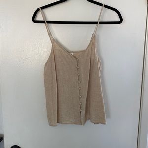 Bp tank top with buttons